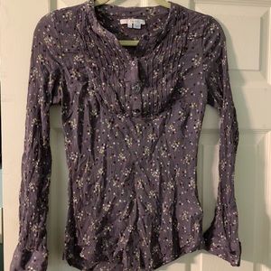 Boden crinkle top, size 4